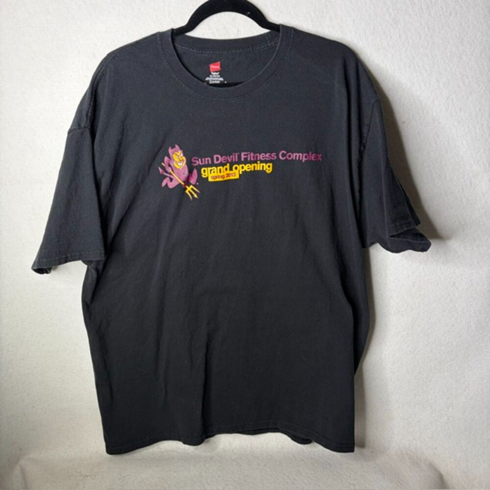 ASU Sun Devil Fitness Complex 2013 grand opening graphic tee XL